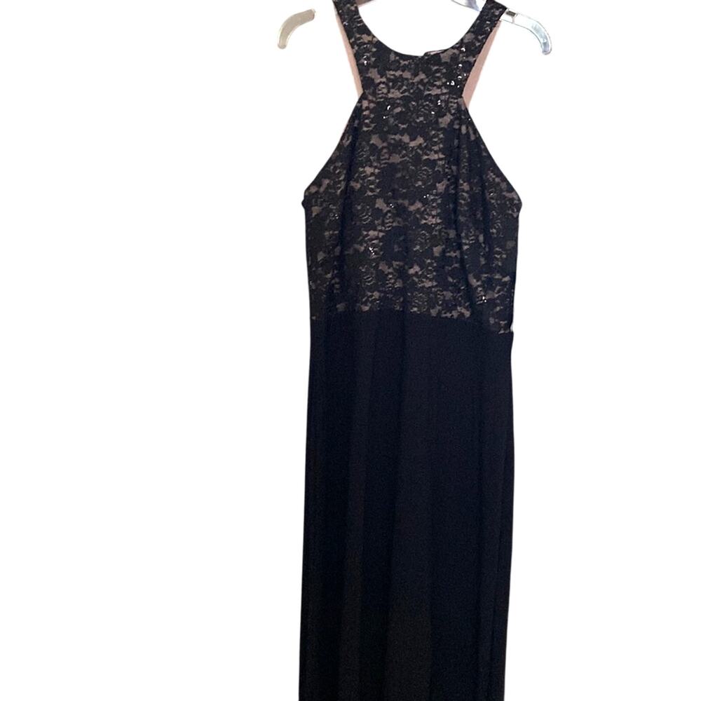 R&M Richards black gown, NWT, size 12